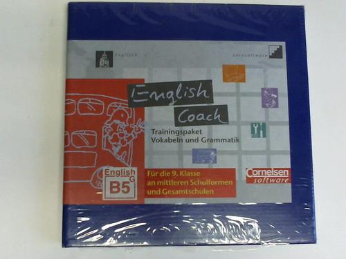 Cornelsen Software - English G 2000. Teil: B, Realschulen / 5 = 9. Klasse. English coach: Trainingspaket Vokabeln und Grammatik Lernsoftware.  Grammatiktrainer 1.1
