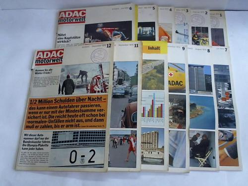 ADAC Motorwelt - Jahrgang 1970. 12 Hefte