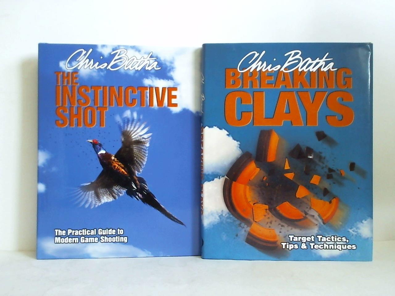 Batha, Chris - The Instinctive Shot. The Practical Guide to Modern Game Shooting / Breaking Clays. Target Tactics, Tips & Techniques. Zusammen 2 Bnde