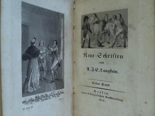 Langbein, August Friedrich Ernst - Neue Schriften. Band 1 (von 2 Bnden)