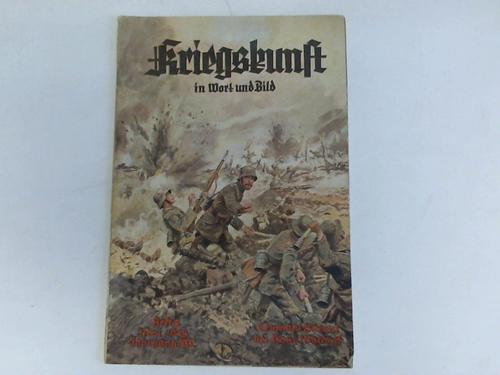 Kriegskunst in Wort und Bild - Heft 8 Mai 1938 Jahrgang XIV. Leutnant Basque bei Hans Waldeck