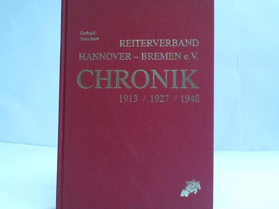 Reiterverband Hannover-Bremen e.V. Chronik 1913 / 1927 / 1948