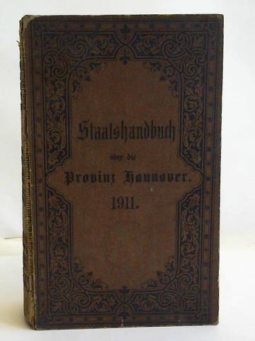 (Hannover) - Staatshandbuch ber die Provinz Hannover 1911