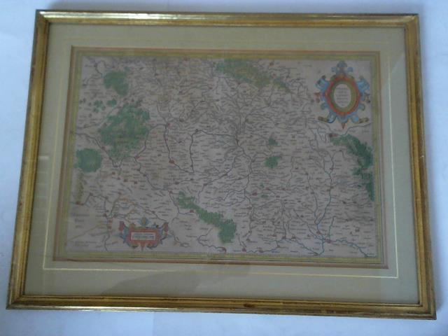 Mercartor, Gerhard / Hondius - Franckenlandt. Francia orientalis (Bayern) - Altcolorierte Karte im Kupferstich