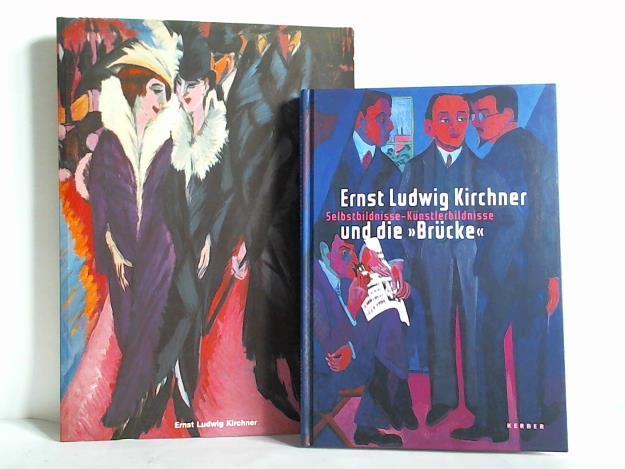 (Kirchner, Ernst Ludwig) - Ernst Ludwig Kirchner 1880 - 1938. Nationalgalerie Berlin, Staatliche Museen Preuischer Kulturbesitz, 29. November 1979 - 20. Januar 1980; Lucius Grisebach und Annette Meyer zu Eissen / Ernst Ludwig Kirchner und die Brcke. Selbstbildnisse - Knstlerbildnisse; Herausgegeben von Jutta Hlsewig-Johnen. Zusammen 2 Bnde
