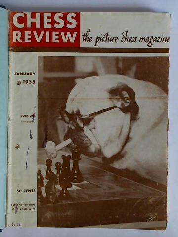 Chess Review, the picture chess magazin - Volume 23 / 1955, Numer 1 - 12 zusammen in einem Band