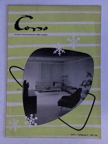 Corso, vormals Gesellschaft und Leben - 53. Jahrgang 1953, Heft 1