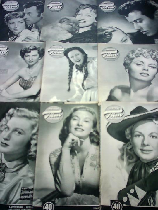Deutsche Film-Illustrierte - 5. Jahrgang 1952. 9 Hefte