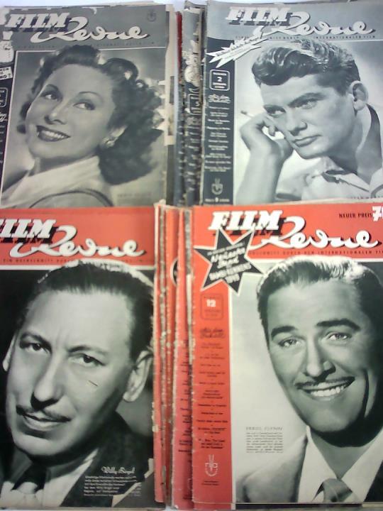 Film Revue. Ein Querschnitt durch den internationalen Film - 17 Ausgaben aus 1948 und 1949
