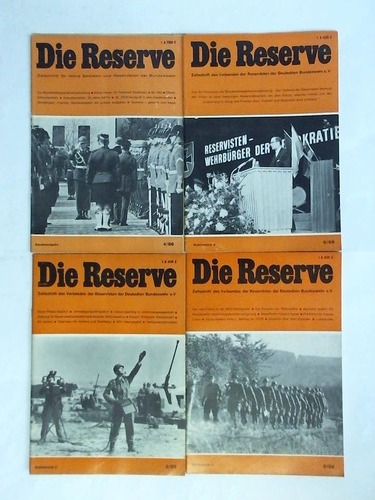 Reserve, Die - Zeitschrift fr aktive Soldaten und Reservisten der Bundeswehr. 4 Hefte