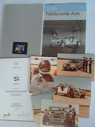 Goll, D. / Hadamik, E. / Rger, J. / Stenzel, U. - Zum 25-jhrigen Jubilum (1970 - 1995) bei Mercedes-Benz von den Mitarbeitern der Fahrzeugdynamik und der Metechnik, 20. Oktober 1995