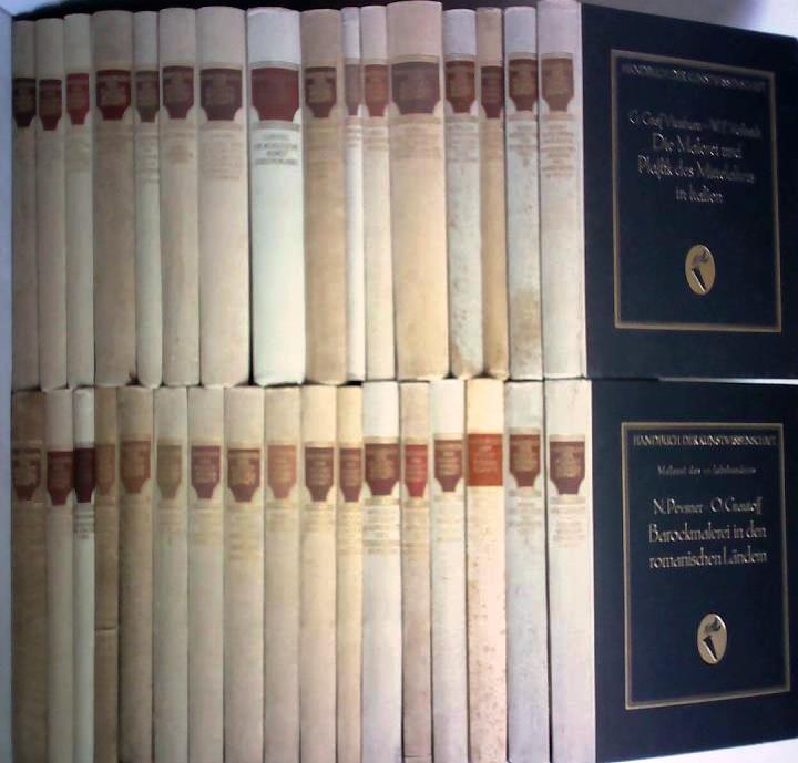 Burger, Fritz / Brinckmann, A. E. (Hrsg.) - Handbuch der Kunstwissenschaft. 33 Bnde von 1914 - 1939