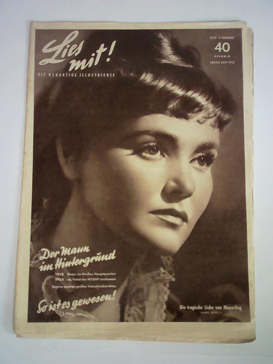Lies mit! Die neuartige Illustrierte - 2. Jahrgang 1952, Erstes Heft