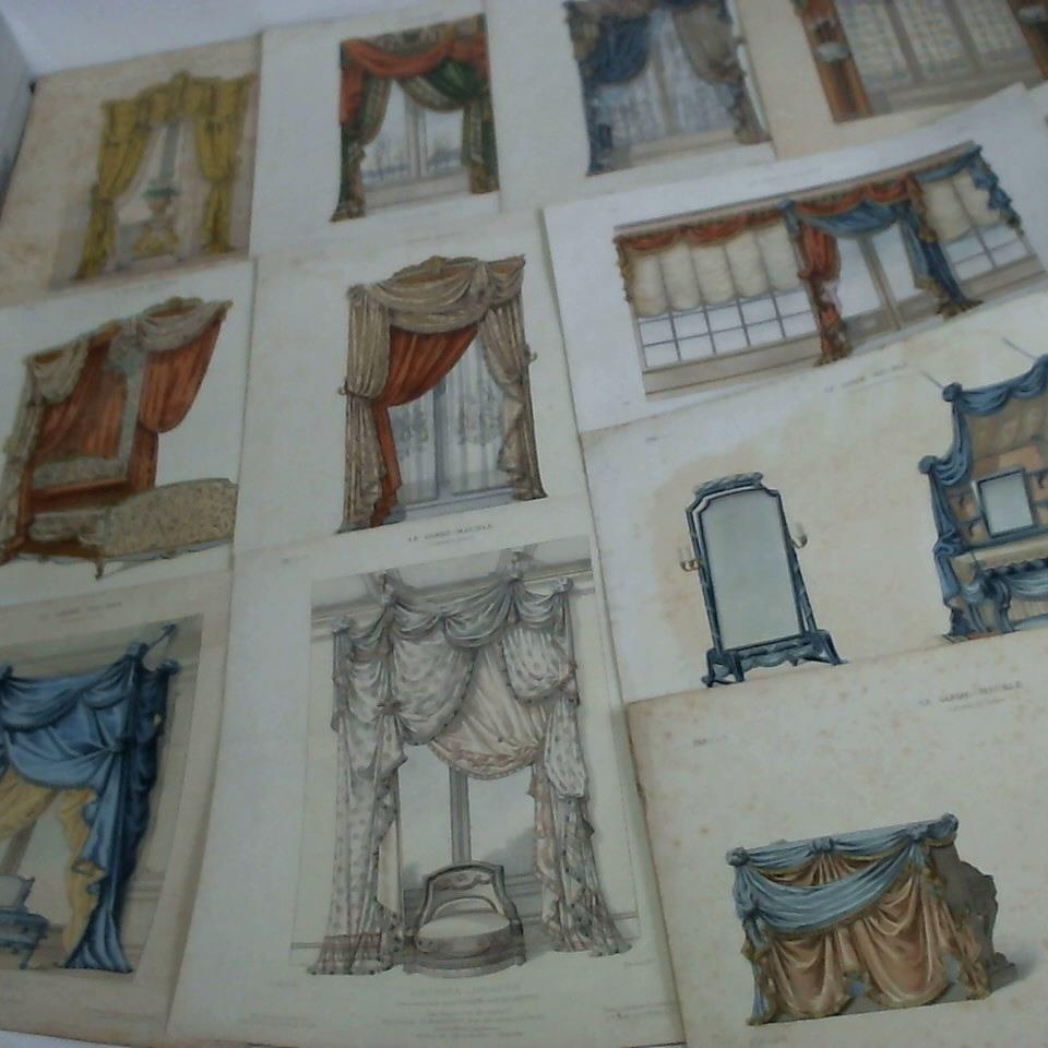 Le Garde-Meuble. 15 farbige Lithographien