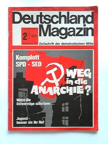 Deutschland Magazin - Zeitschrift der demokratischen Mitte - Jahrgang 4, 1972; Heft 2