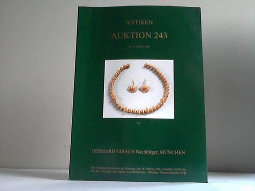 Hirsch, Gerhard - Antiken Auktion 243 am 14. Februar 2006