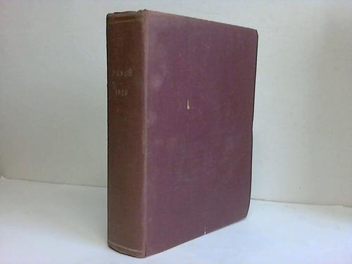 Punch or the London Charivari - Volume 158/159. January - December 1920.  Inklusive/ including Punch's Almanack for 1920