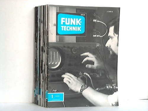 Funk-Technik - Jahrgang 1973. 22 Hefte (von 24 Heften)
