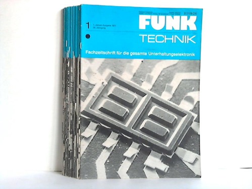 Funk-Technik - Fachzeitschrift fr die gesamte Unterhaltungselektronik - 32. Jahrgang; Nr. 1 bis 18 (18 Hefte von 24 Heften)