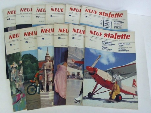 Neue Stafette - Die Moderne Bildungszeitschrift fr junge Menschen. Jahrgang 1964 in 12 Heften