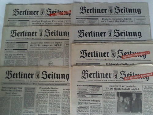 Berliner Zeitung - 7 Ausgaben