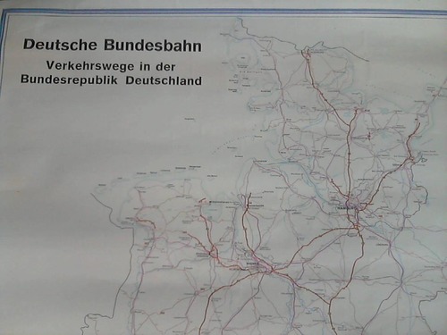 Deutsche Bundesbahn - Hauptverwaltung, Frankfurt (Main) (Hrsg.) - Deutsche Bundesbahn - Verkehrswege in der Bundesrepublik Deutschland