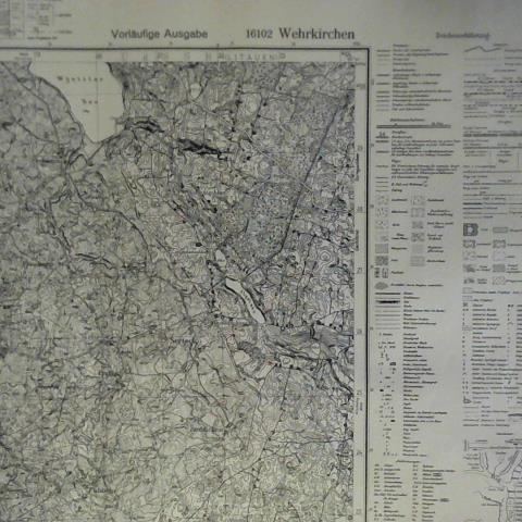 (Wehrkirchen) - Wehrkirchen 16102 - Topographische Karte