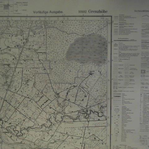 (Grenzhhe) - Grenzhhe 10102 - Topographische Karte