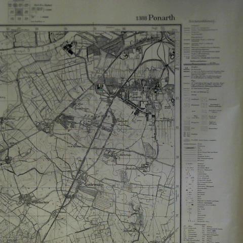 (Ponarth) - Ponarth 1388 - Topographische Karte