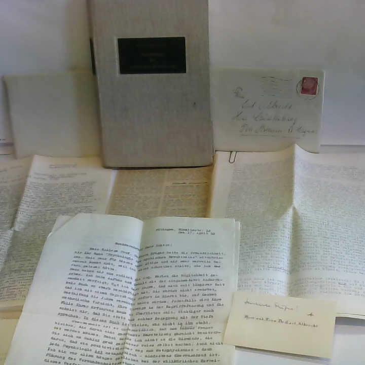 Albrecht, Carl - Sammlung Carl Albrecht (1902 - 1965). Philospoh, Psychologe, Arzt und Musiker