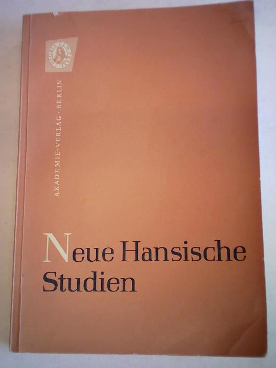 Fritze, Konrad/Mller-Mertens, Eckhard/Schildhauer, Johannes/Voigt, Erhard - Neue Hanseatische Studien