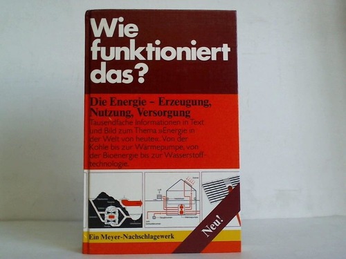 Ahlheim, Karl-Heinz (Hrsg.) - Wie funktioniert das? Die Energie. Erzeugung, Nutzung, Versorgung