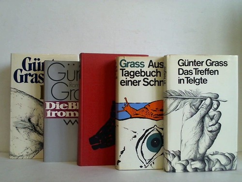 Grass, Gnter - Der Butt / Hundejahre / Die Blechtrommel / Aus dem Tagebuch einer Schnecke / Das Treffen in Telgte. 5 Bnde
