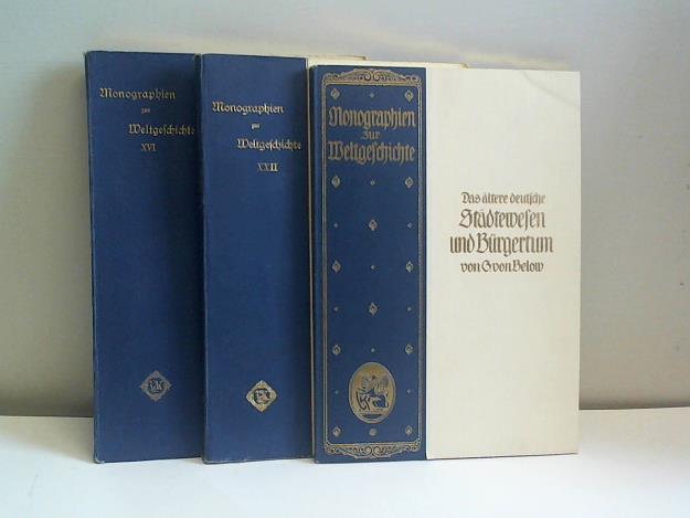 (Monographien der Weltgeschichte) - 3 Bnde