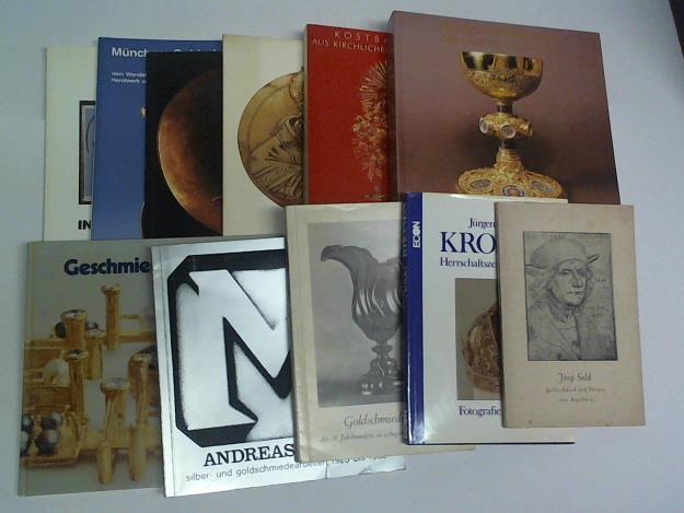 (Goldschmiedekunst) - Sammlung von 11 Bnden
