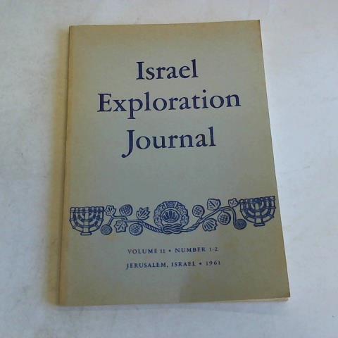 Israel Exploration Journal - Volume 11. Number 1 - 2
