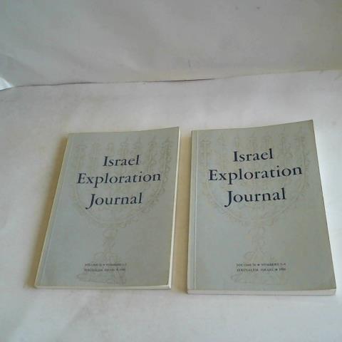 Israel Exploration Journal - Volume 36. Numbers 1-2 and Numbers 3-4. 2 Hefte