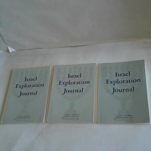 Israel Exploration Journal - Volume 35. Number 1, Numbers 2-3, and Number 4. 3 Hefte