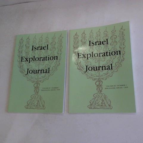 Israel Exploration Journal - Volume 69. Number 1 and Number 2. 2 Hefte