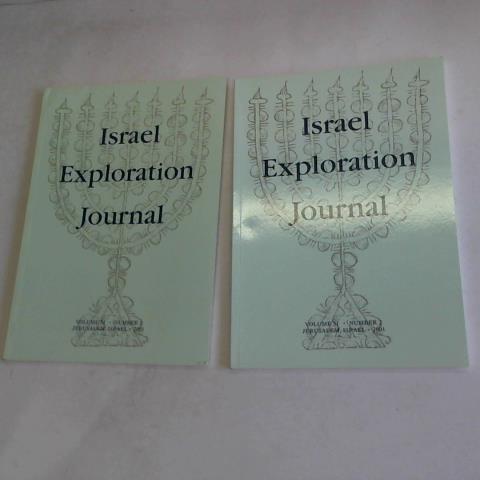 Israel Exploration Journal - Volume 51. Number 1 and Number 2. 2 Hefte