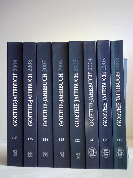 Goethe-Gesellschaft - Goethe-Jahrbuch. 8 Bnde