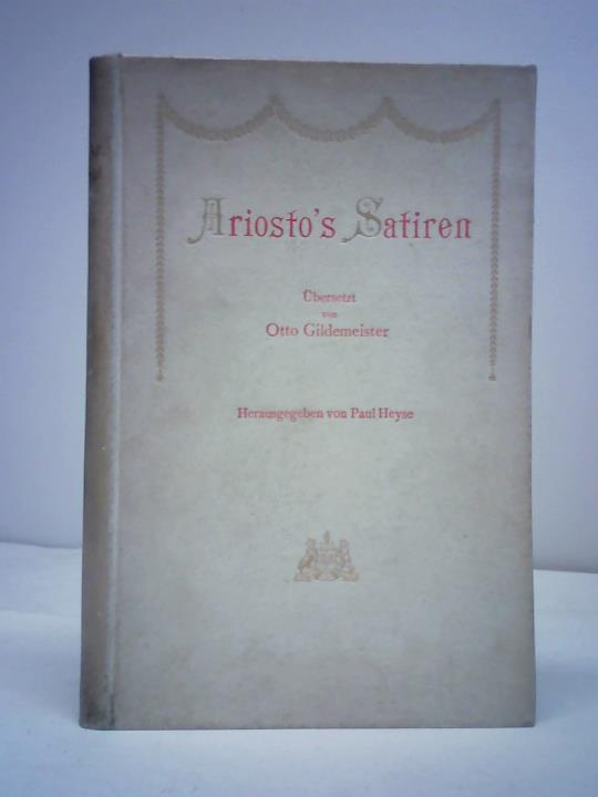 Ariosto, Lodovico - Satiren