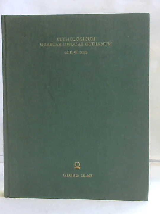 Sturz, F. W. - Etymologicum Graecae Linguae Gudianum