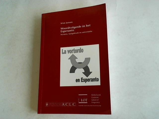 Woordvolgorde in het Eseperanto. Normen, taalgebruik en universalia