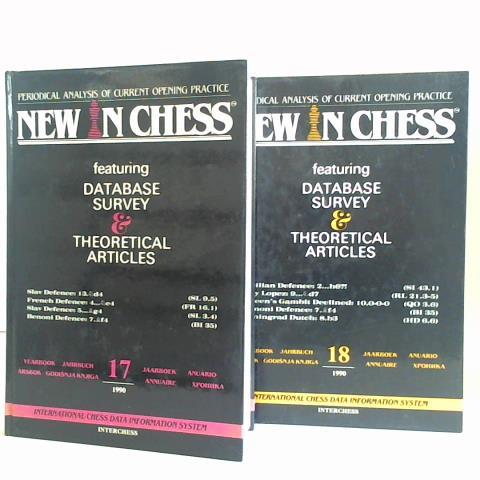 New in Chess - Periodical Analysis of current opening practice - Jahrbuch 17 und 18, 1990. 2 Bnde