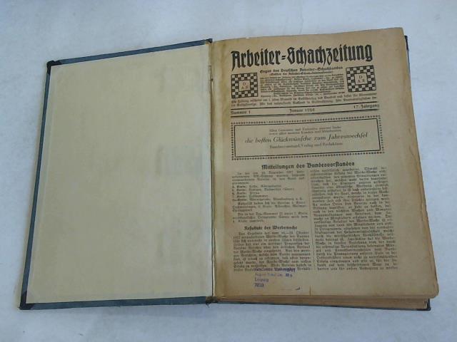 Organ des Deutschen Arbeiter-Schachbundes - Arbeiter-Schachzeitung. 17. Jahrgang. Nr. 1-11 (von 12) in 1 Band