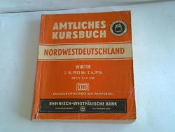 Amtliches Kursbuch Nordwestdeutschland. Winter 2.10.1955 bis 2.6.1956