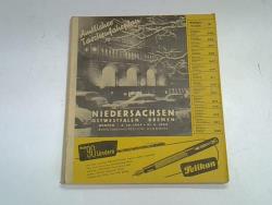 Amtlicher Taschenfahrplan für Niedersachsen, OStwestfalen und Bremen. Winter 3.10.1954 bis 21.5.1955