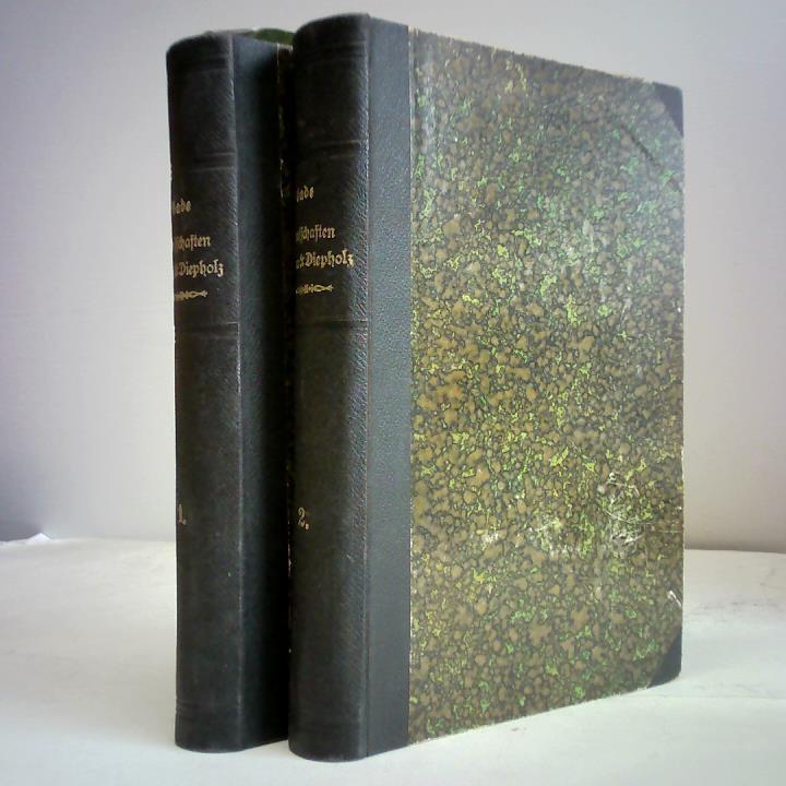 Historisch-geographisch-statistische Beschreibung der Grafschaften Hoya und Diepholz mit den Ansichten der sämtl. Kirchen und Kapellen beider Grafschaften. 2 Bände
