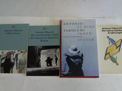 Tabucchi, Antonio - 4 Bnde